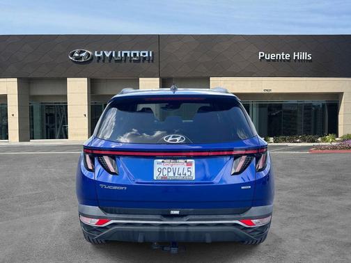 Intense Blue 2022 Hyundai TUCSON SEL
