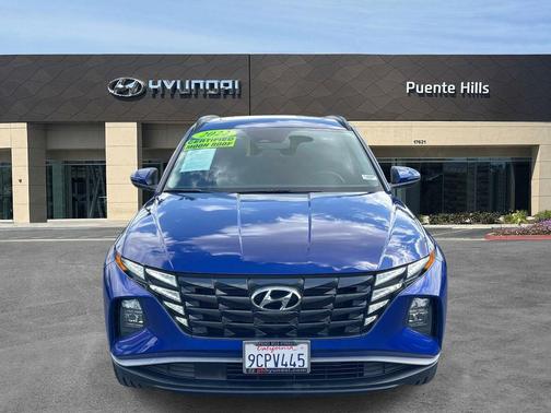 Intense Blue 2022 Hyundai TUCSON SEL