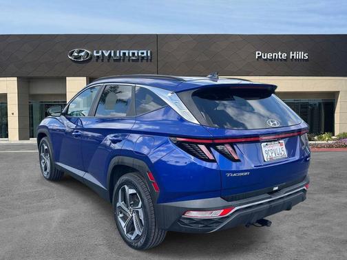 Intense Blue 2022 Hyundai TUCSON SEL