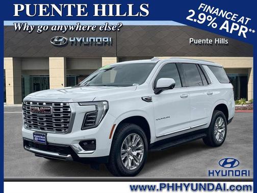 Summit White 2025 GMC Yukon Denali