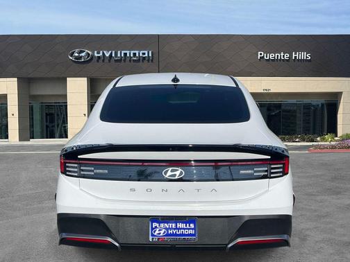 Serenity White 2025 Hyundai SONATA SE