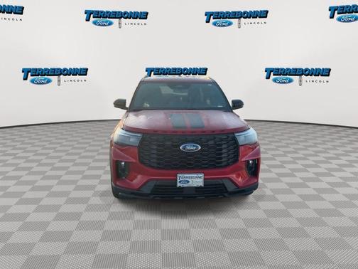 Red Metallic 2026 Ford Explorer ST-Line