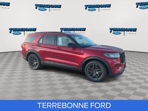 Red Metallic 2026 Ford Explorer ST-Line