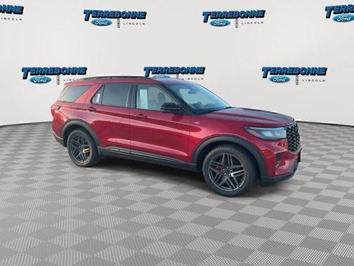 Red Metallic 2026 Ford Explorer ST-Line