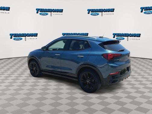 Ocean Blue Metallic 2024 Buick Encore GX Sport Touring