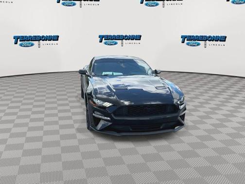 Shadow Black 2022 Ford Mustang EcoBoost