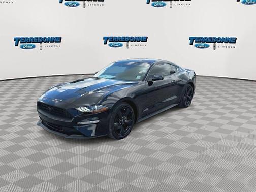 Shadow Black 2022 Ford Mustang EcoBoost