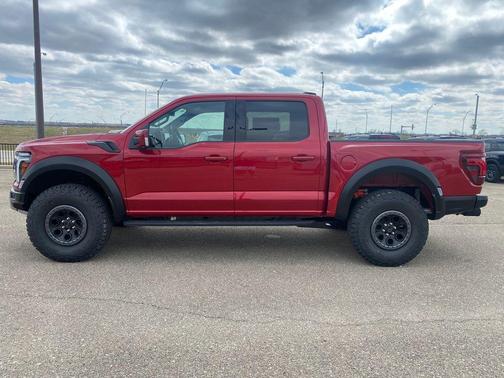 Red Metallic 2025 Ford F-150 Raptor