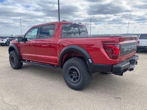 Red Metallic 2025 Ford F-150 Raptor