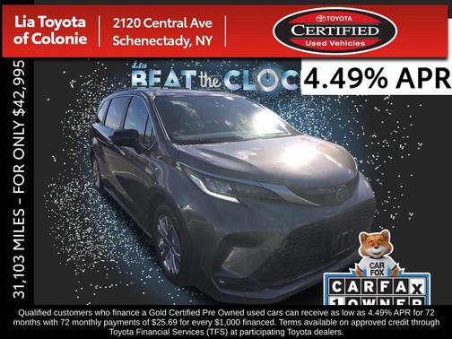 2022 Toyota Sienna XSE 7 Passenger