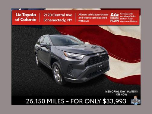 Magnetic Gray Metallic 2025 Toyota RAV4 XLE