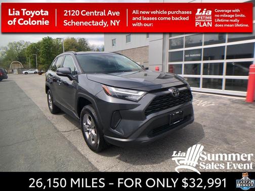 Magnetic Gray Metallic 2025 Toyota RAV4 XLE