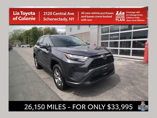 Magnetic Gray Metallic 2025 Toyota RAV4 XLE