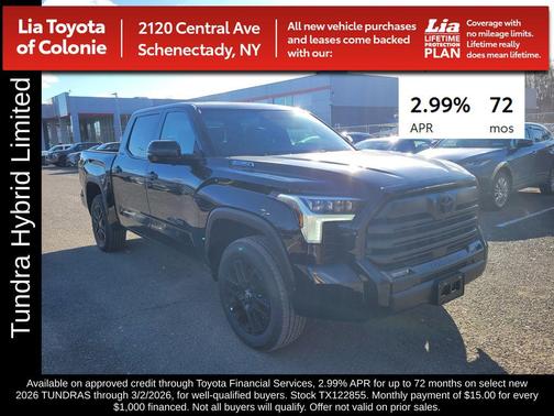 2026 Toyota Tundra Hybrid Limited