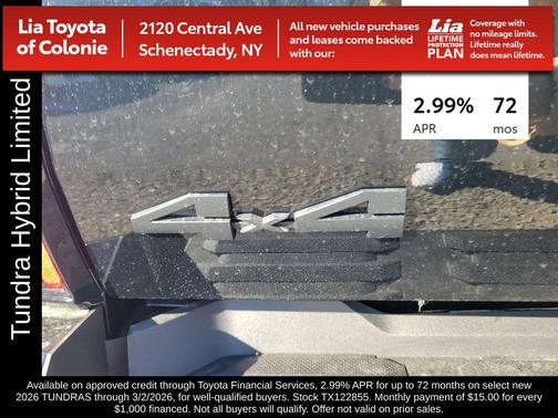 2026 Toyota Tundra Hybrid Limited