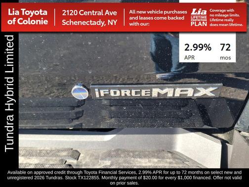 2026 Toyota Tundra Hybrid Limited