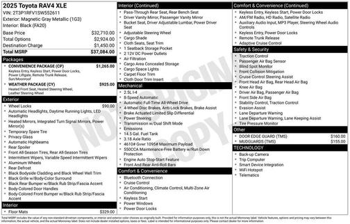 2025 Toyota RAV4 XLE