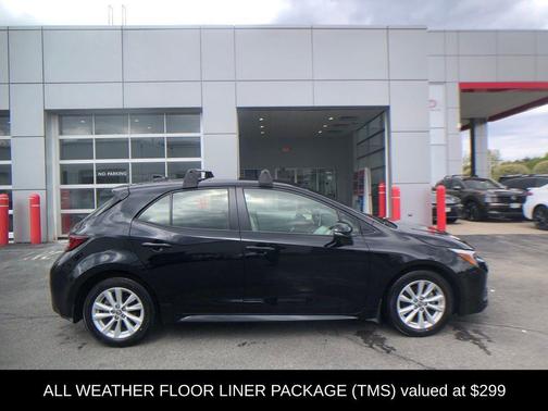 Midnight Black Metallic 2025 Toyota Corolla SE