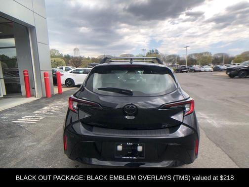 Midnight Black Metallic 2025 Toyota Corolla SE