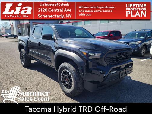 Black 2026 Toyota Tacoma Hybrid TRD Off Road