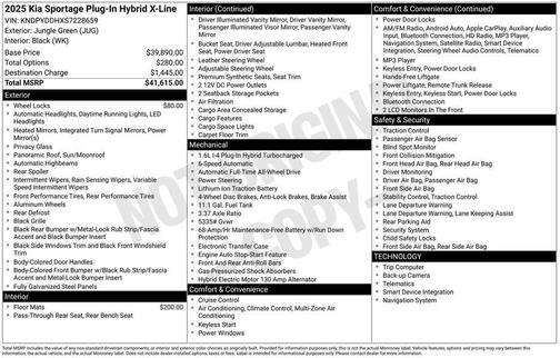 2025 Kia Sportage X-Line