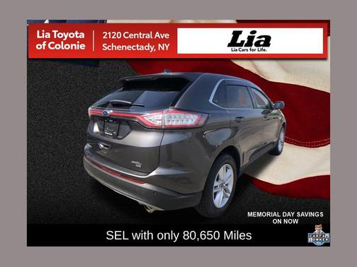MAGNETIC METALLIC 2017 Ford Edge SEL
