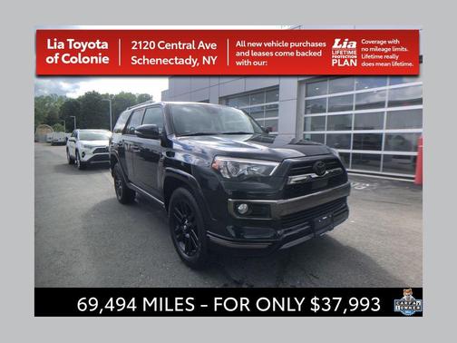 Midnight Black Metallic 2020 Toyota 4Runner Nightshade Special Edition