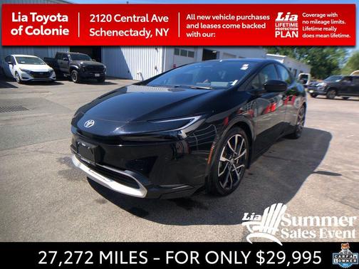 Midnight Black Metallic 2023 Toyota Prius Prime XSE