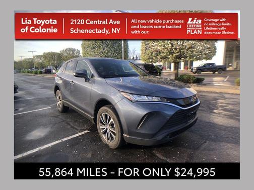 Coastal Gray Metallic 2021 Toyota Venza LE