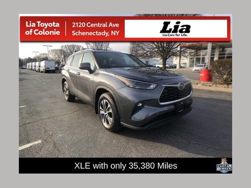 Magnetic Gray Metallic 2023 Toyota Highlander XLE