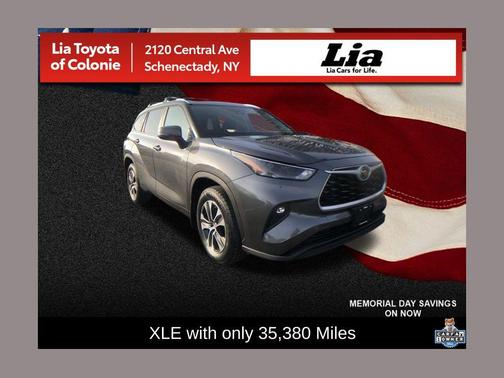 Magnetic Gray Metallic 2023 Toyota Highlander XLE