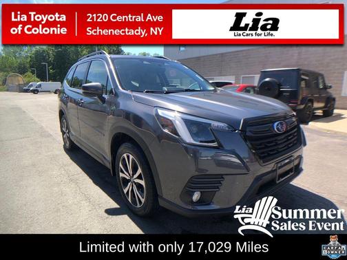 Magnetite Gray Metallic 2023 Subaru Forester Limited