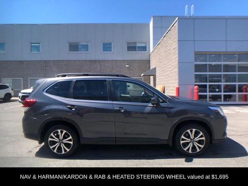 Magnetite Gray Metallic 2023 Subaru Forester Limited