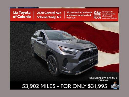 Magnetic Gray Metallic 2022 Toyota RAV4 Hybrid SE