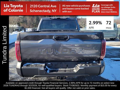 2026 Toyota Tundra Limited