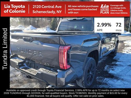 2026 Toyota Tundra Limited