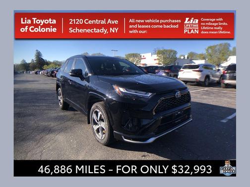 Midnight Black Metallic 2023 Toyota RAV4 Prime SE