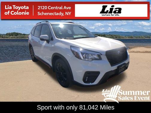Crystal White Pearl 2019 Subaru Forester Sport