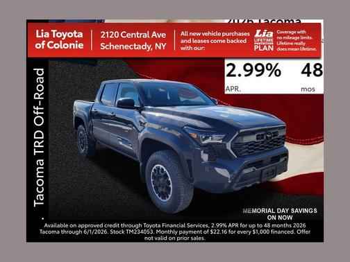 Underground 2026 Toyota Tacoma TRD Off Road