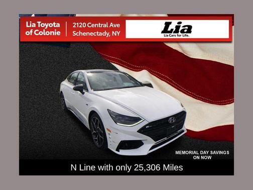 Serenity White 2023 Hyundai SONATA N Line