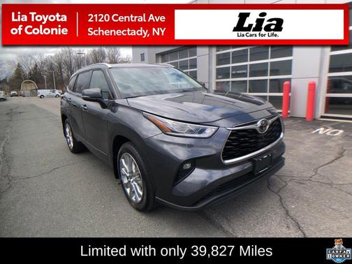Magnetic Gray Metallic 2021 Toyota Highlander Limited