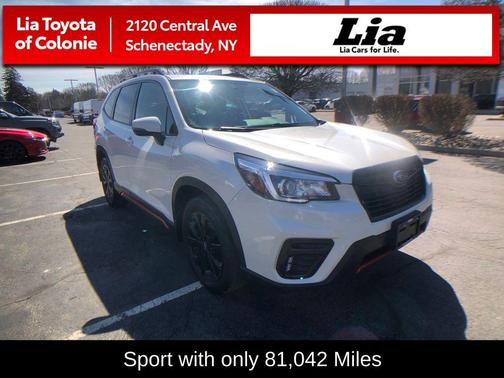 Crystal White Pearl 2019 Subaru Forester Sport