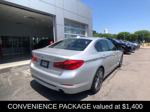 Glacier Silver Metallic 2019 BMW 530 i xDrive