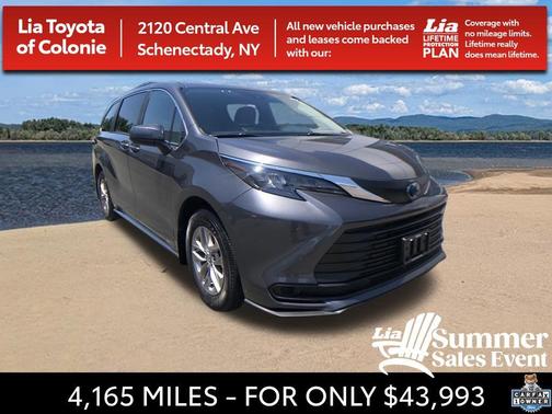 Magnetic Gray Metallic 2025 Toyota Sienna LE