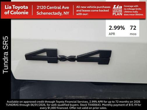 Ice Cap 2026 Toyota Tundra SR5