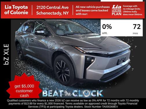 2026 Toyota bZ XLE