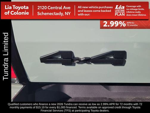 2026 Toyota Tundra Limited