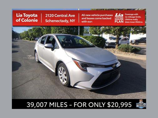 Classic Silver Metallic 2023 Toyota Corolla LE