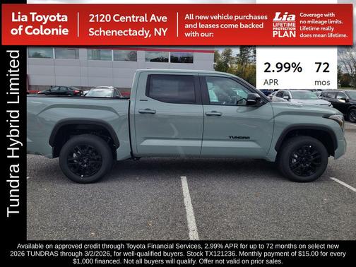 2026 Toyota Tundra Hybrid Limited