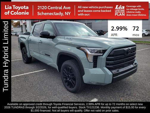 2026 Toyota Tundra Hybrid Limited